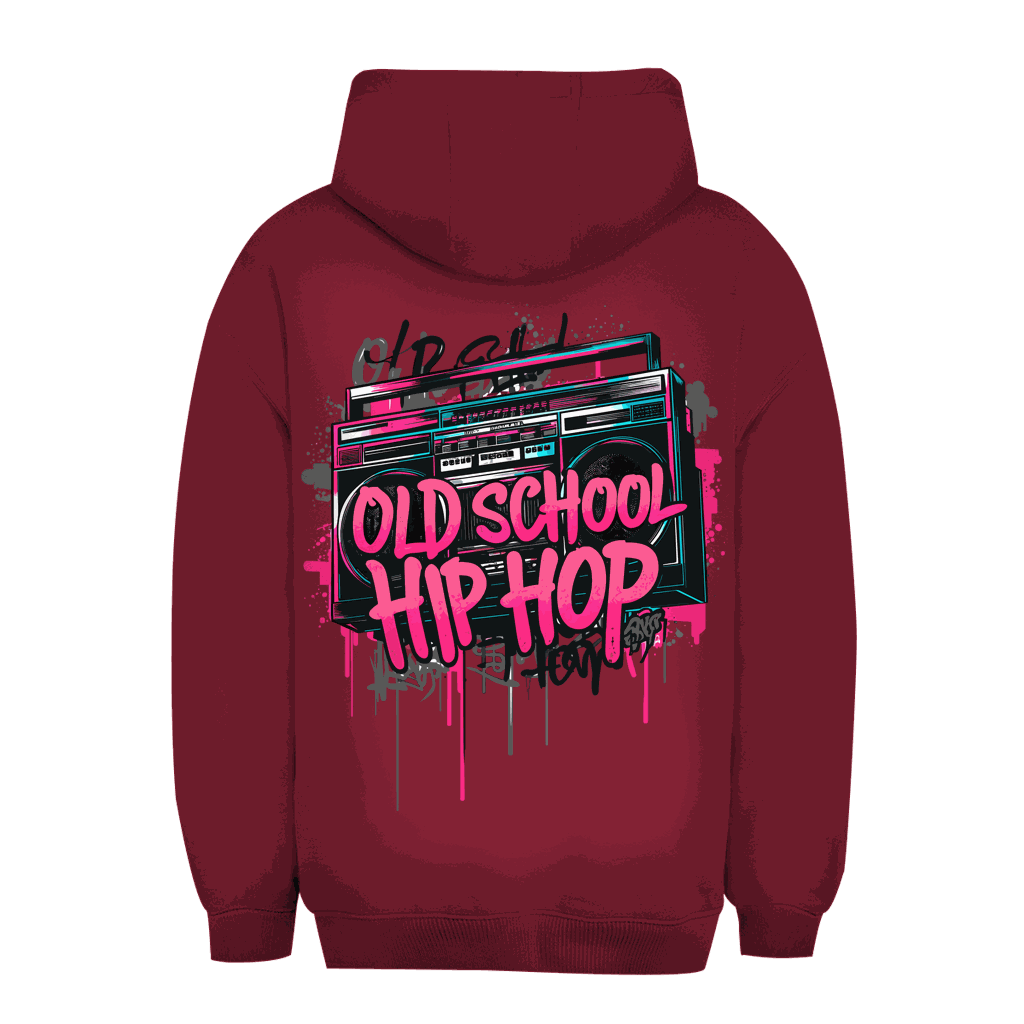 Unisex Oversize Hoodie - Oldschool Hip Hop | Division420®