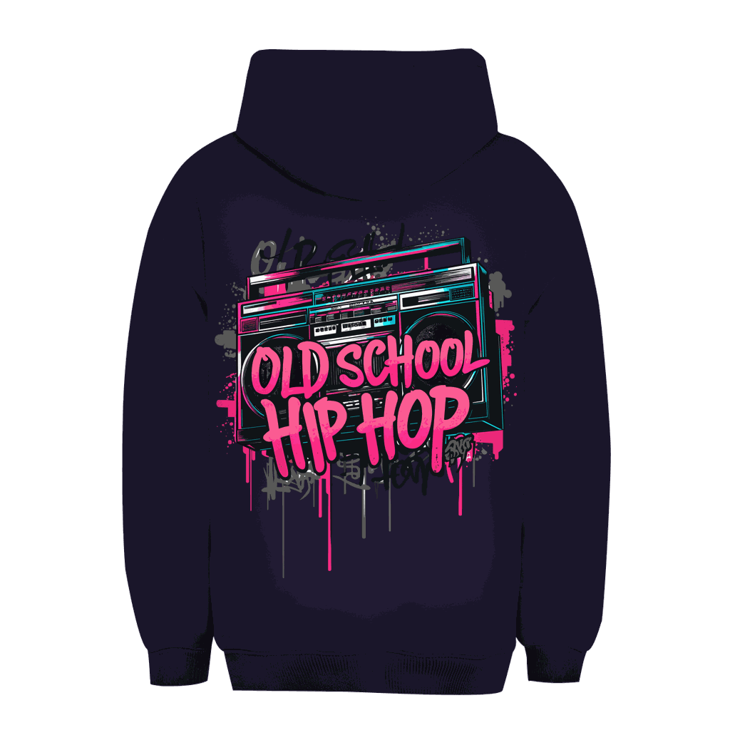Unisex Oversize Hoodie - Oldschool Hip Hop | Division420®