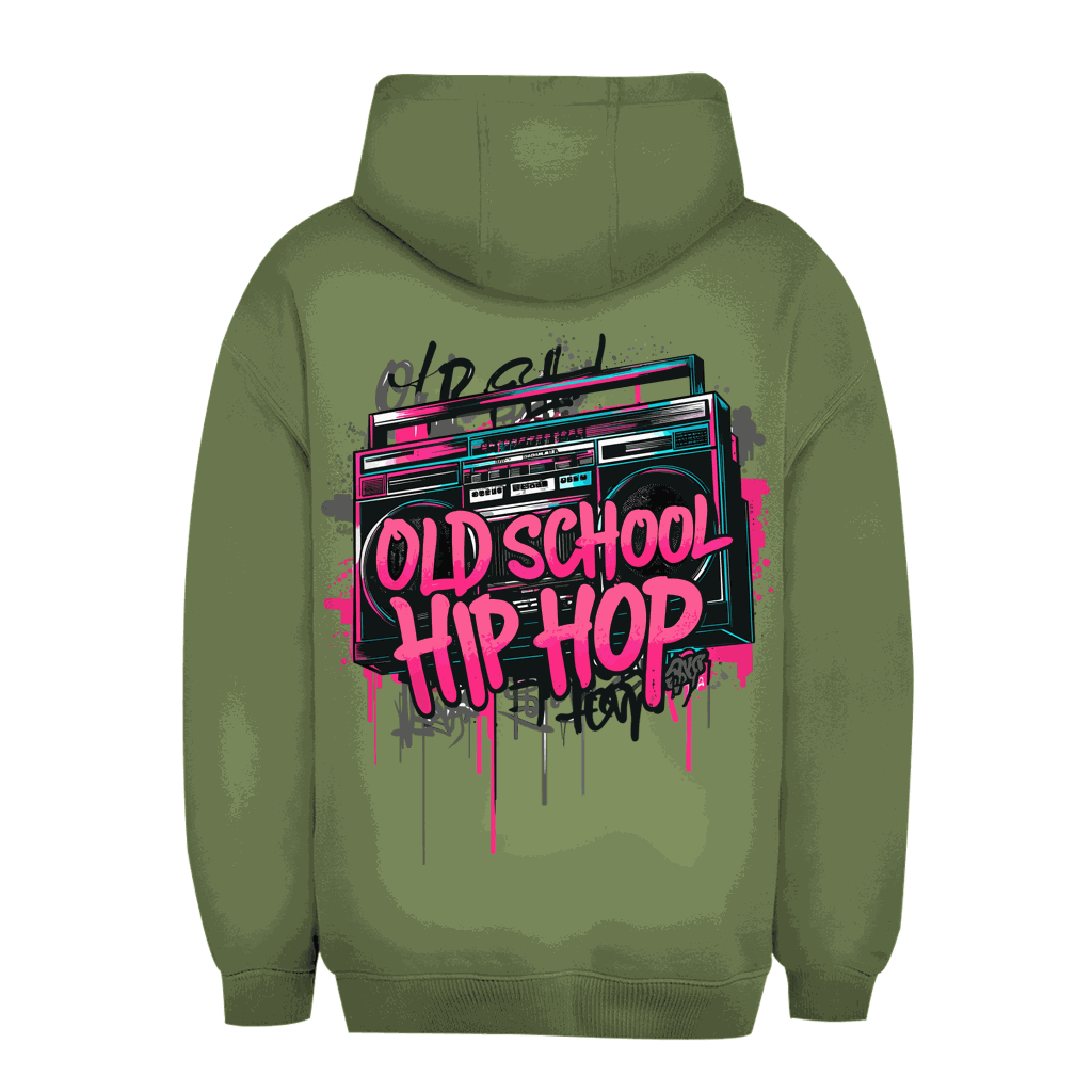 Unisex Oversize Hoodie - Oldschool Hip Hop | Division420®