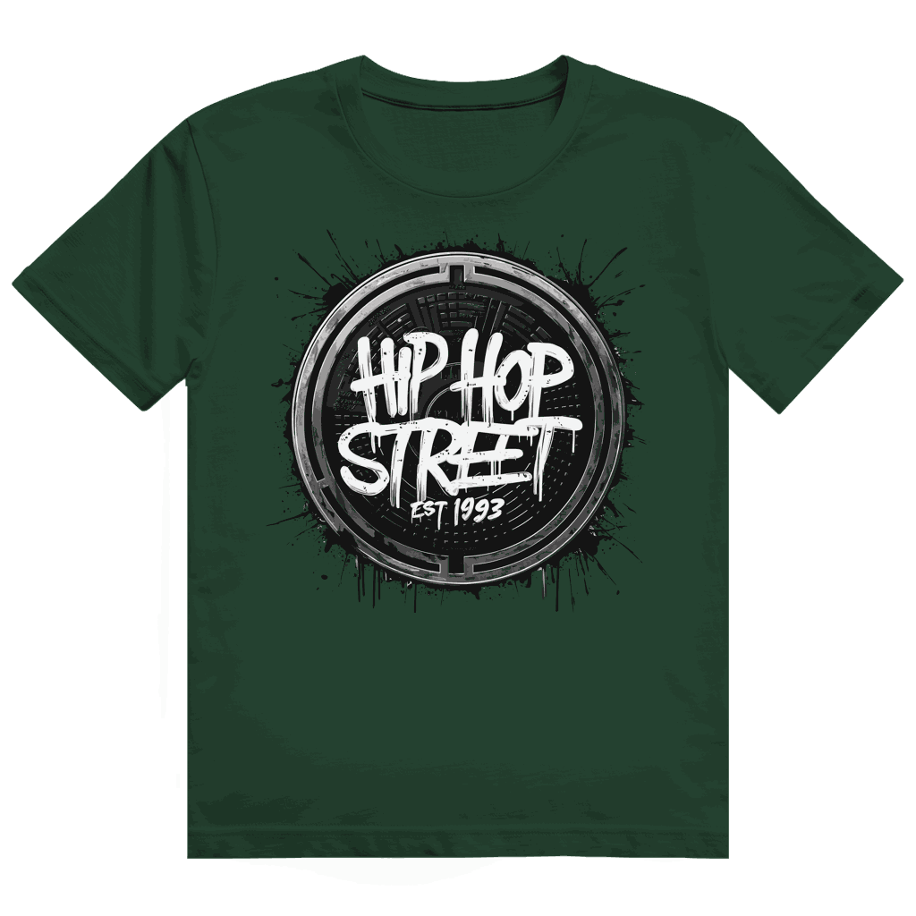 Heavy Cotton T-Shirt - Hip Hop Street | Division420®