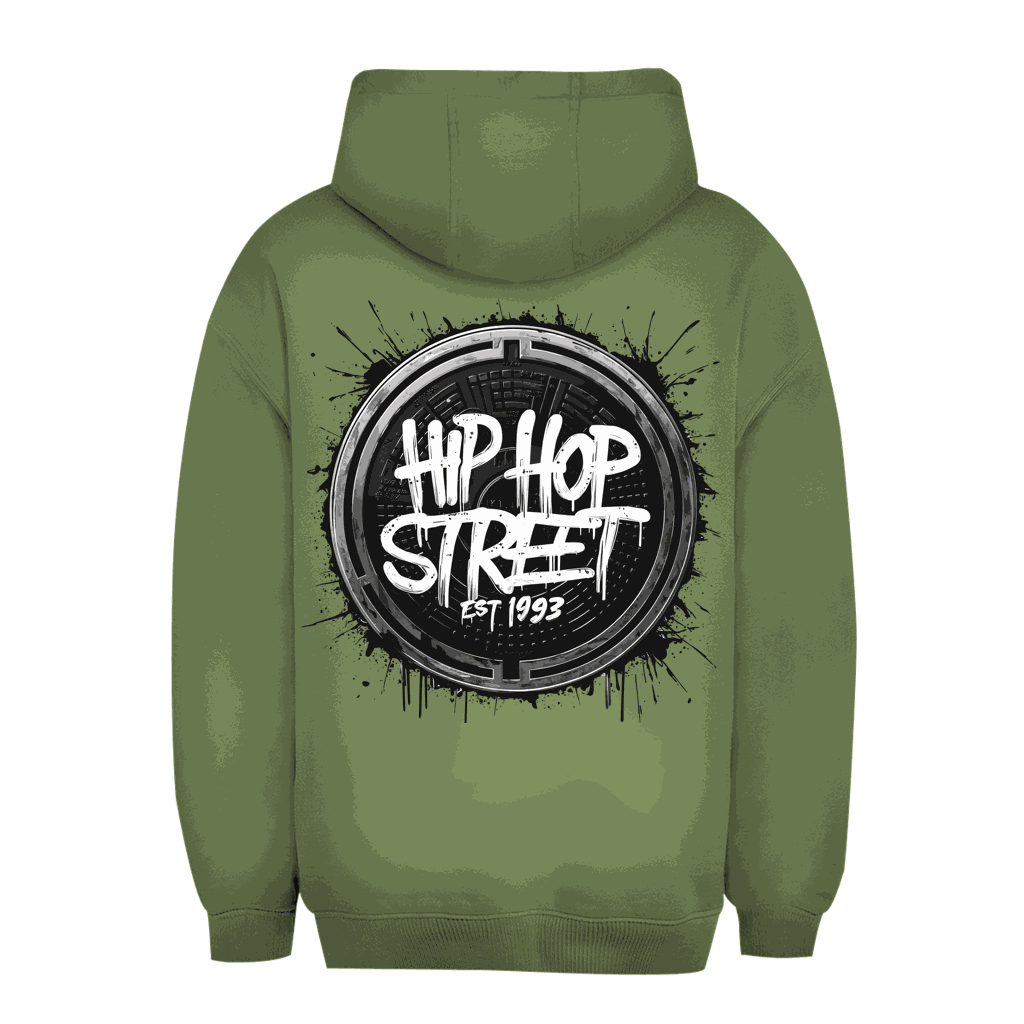 Unisex Oversize Hoodie - Hip Hop Street | Division420®