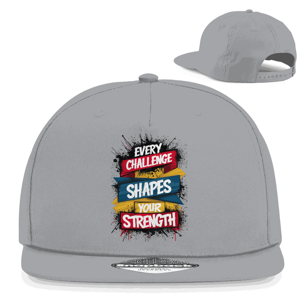 Division420 Snapback Cap aus Baumwoll-Twill mit 5-Panel Design und flachem Schirm, urbaner Streetwear-Style und verstellbarem Snapback-Verschluss
