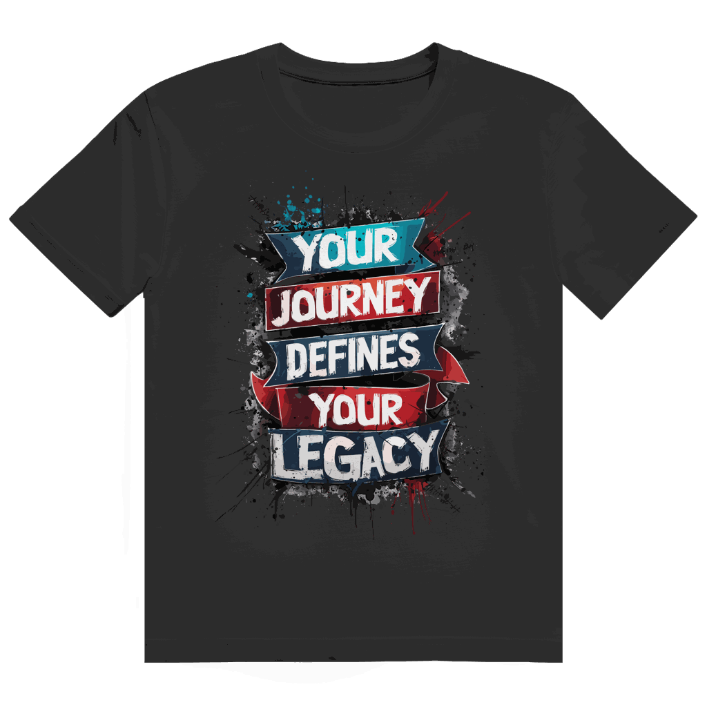 Heavy Cotton T-Shirt - Your journey defines | Division420®