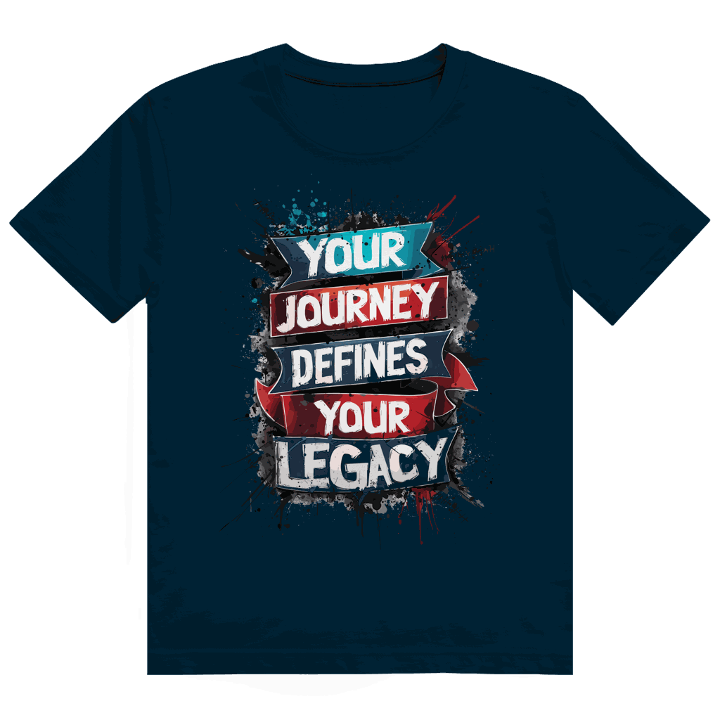 Heavy Cotton T-Shirt - Your journey defines | Division420®