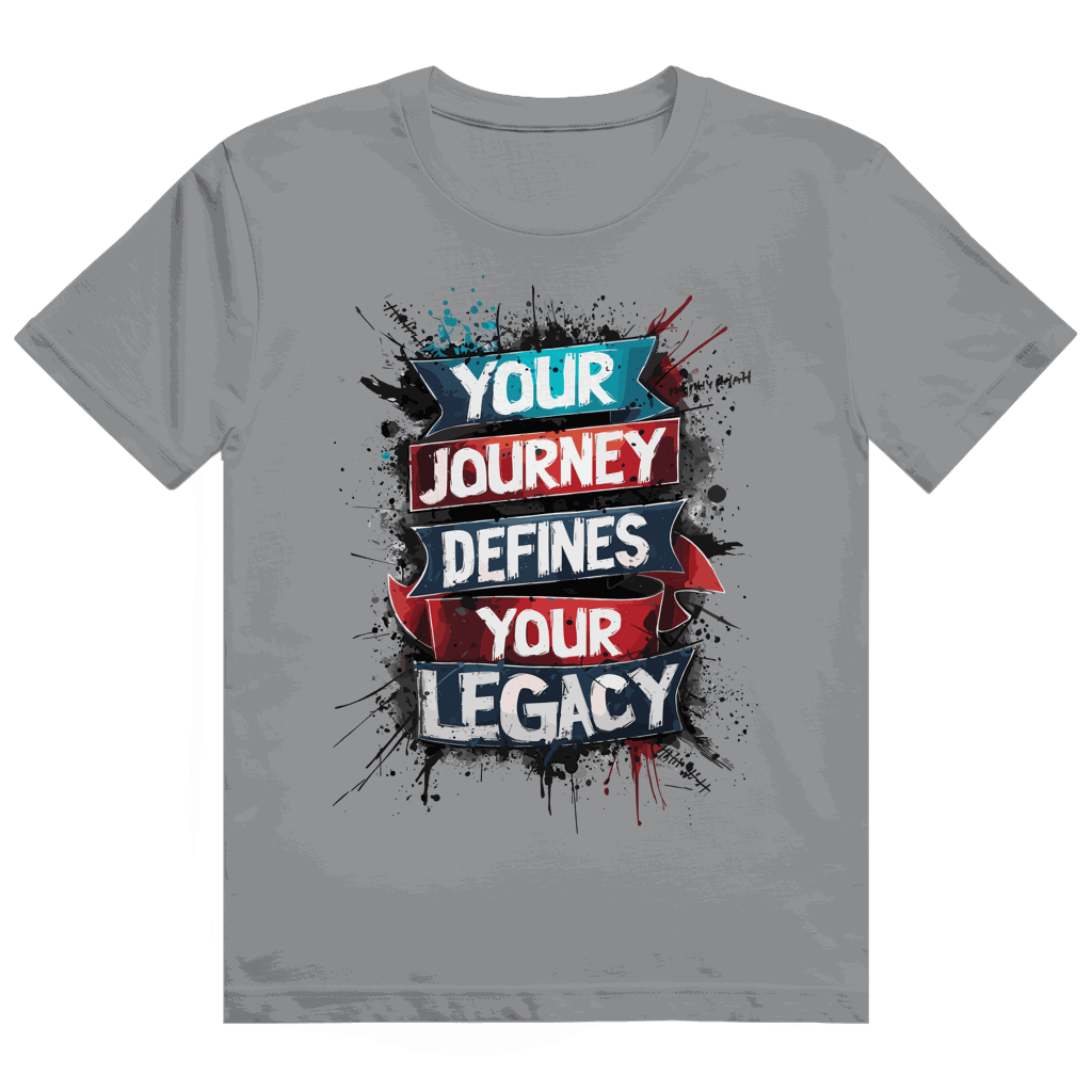 Heavy Cotton T-Shirt - Your journey defines | Division420®