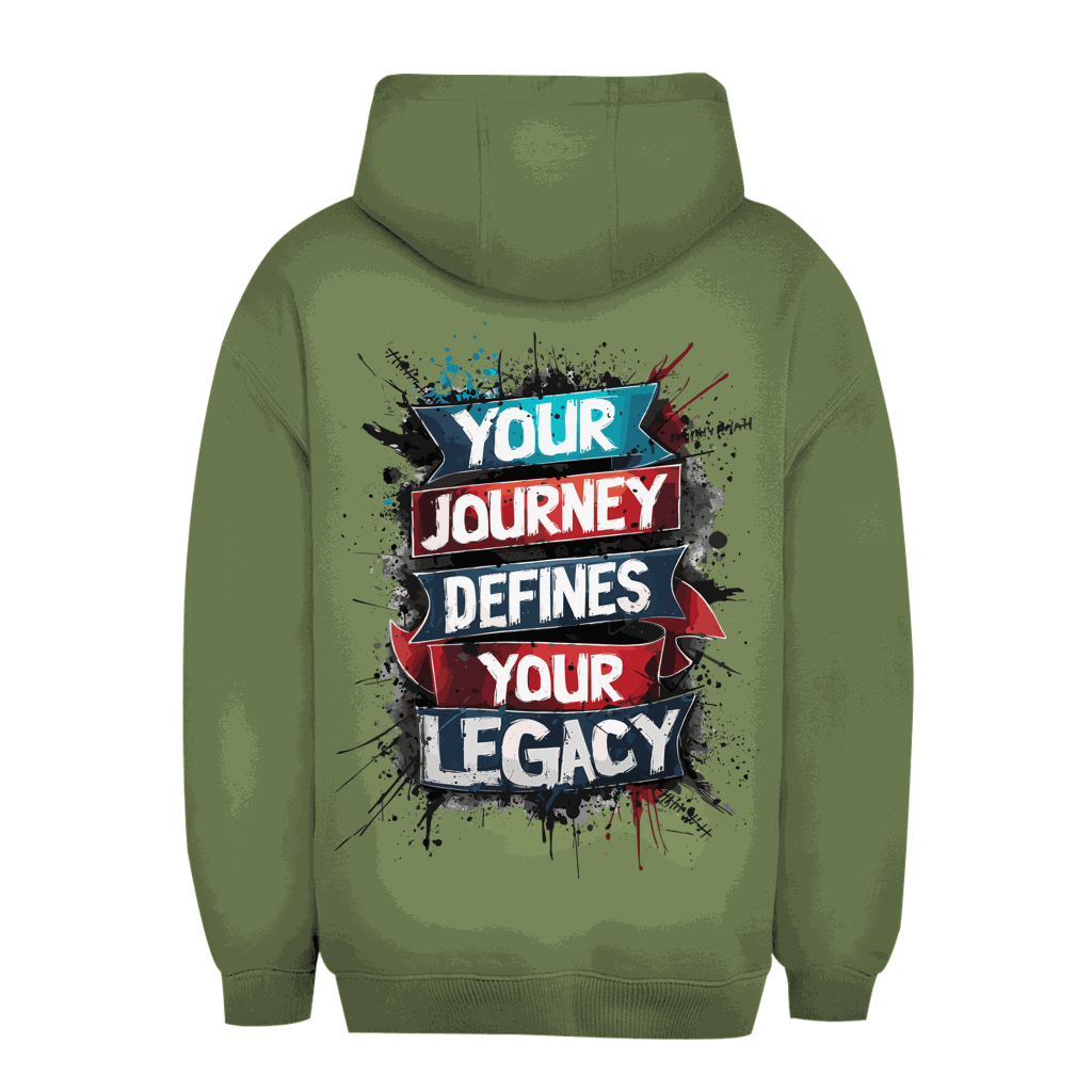 Unisex Oversize Hoodie - Your journey defines | Division420®