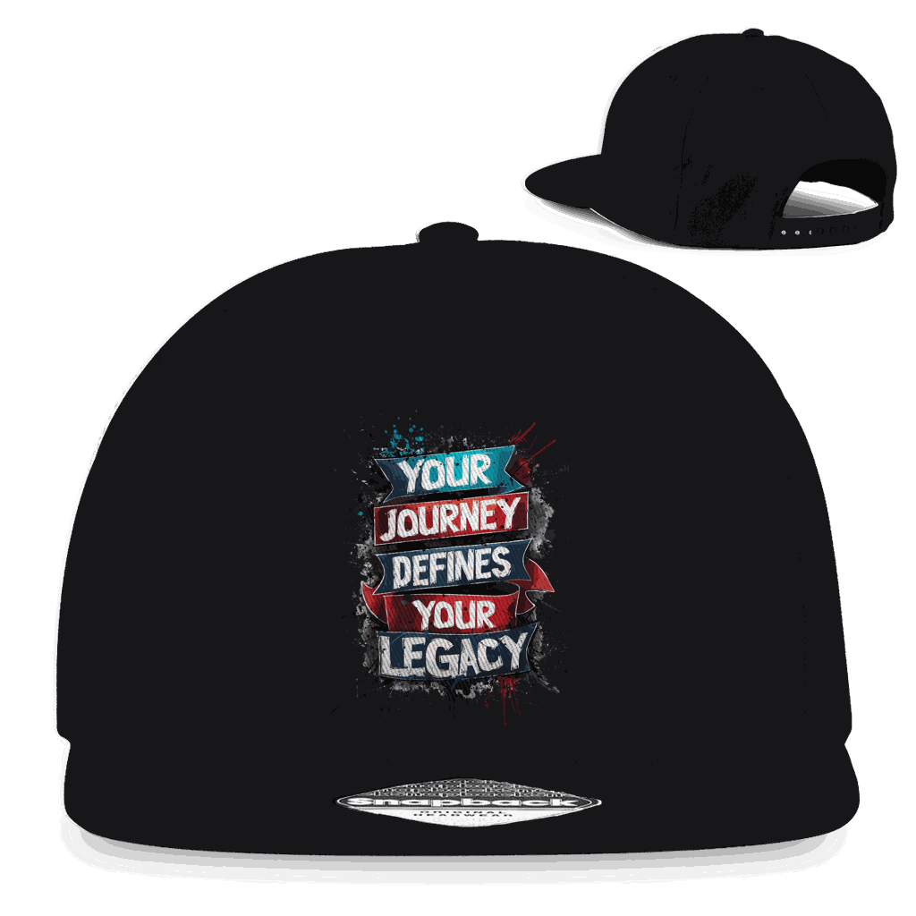 Snapback Rapper Cap - Your journey defines | Division420®