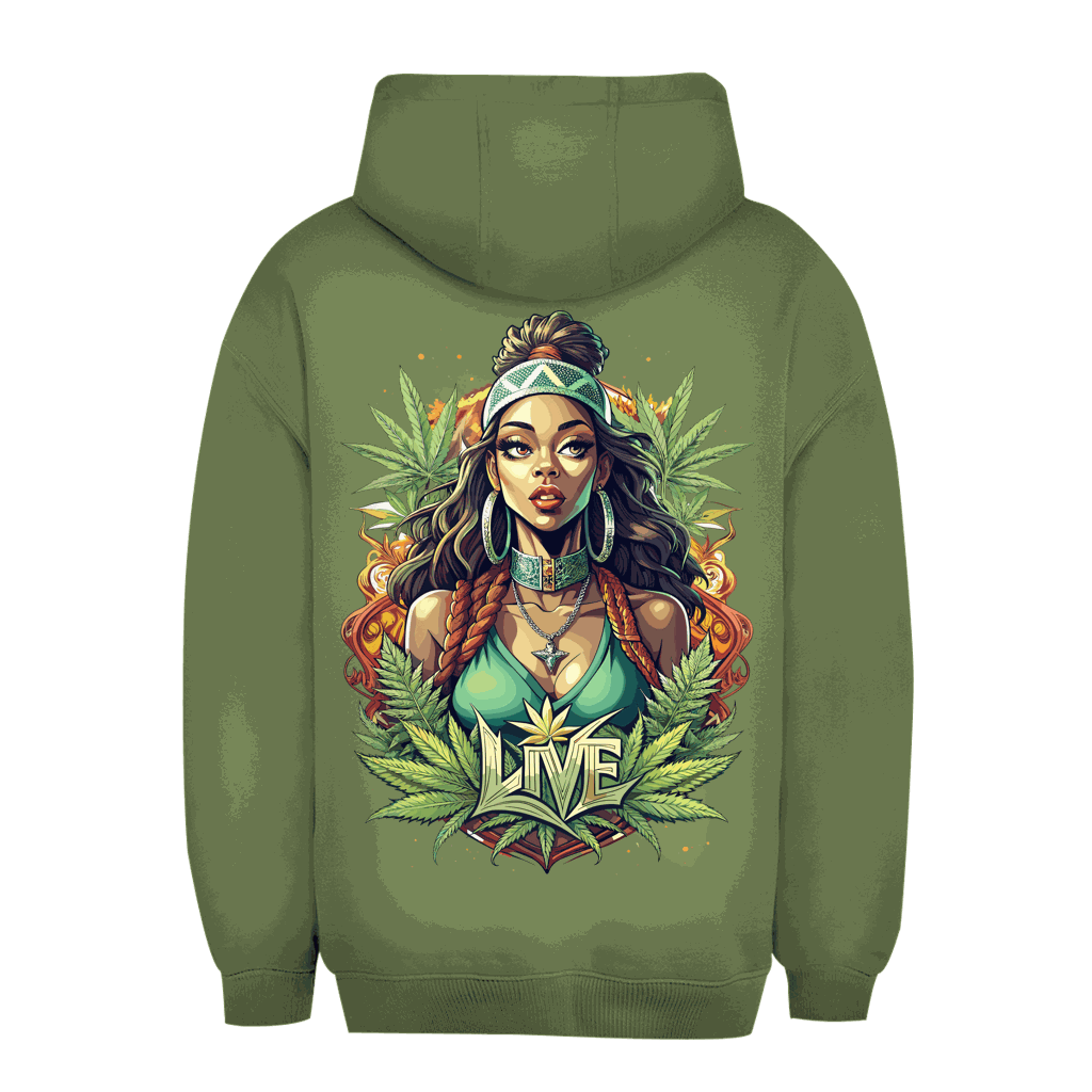Unisex Oversize Hoodie von Division420 mit urbanem Style und nachhaltiger Baumwolle