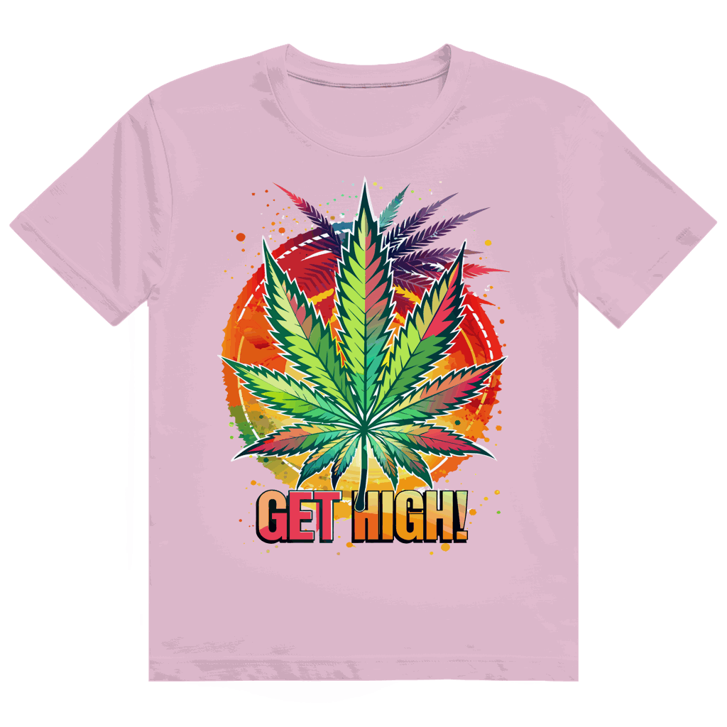 Heavy Cotton T-Shirt - Get High! | Division420®