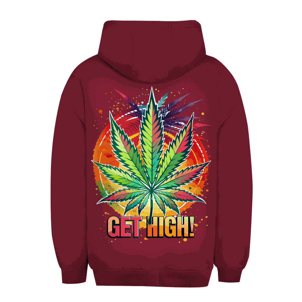 Maßtabelle für Unisex Oversize Hoodie von Division420 in verschiedenen Größen