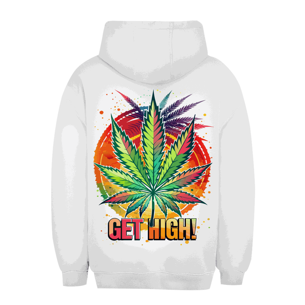 Unisex Oversize Hoodie - Get High! | Division420®