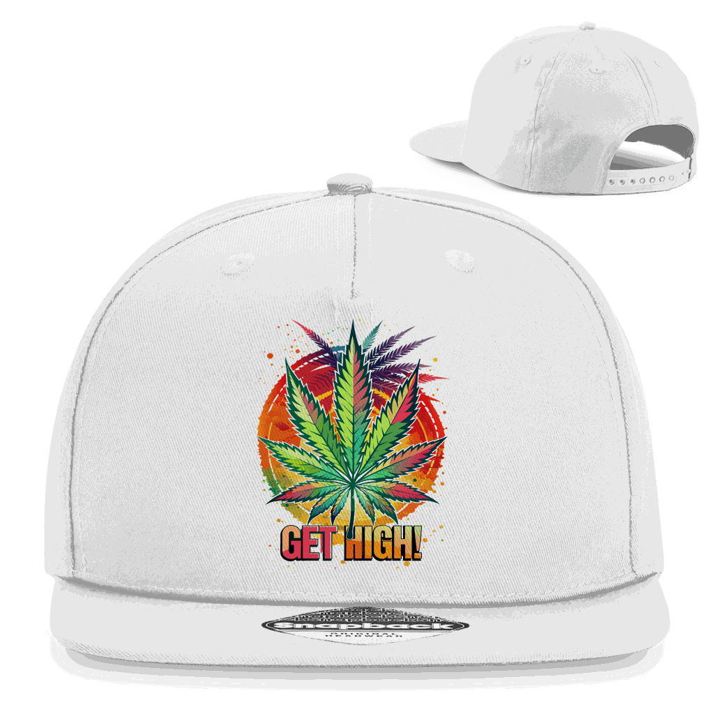 Snapback Rapper Cap - Get High! | Division420®