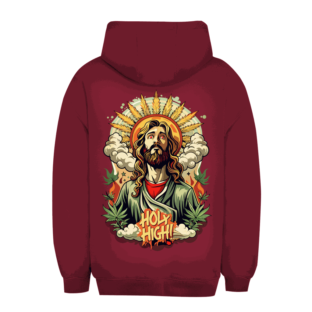 Unisex Oversize Hoodie - Oh Holy High! | Division420®