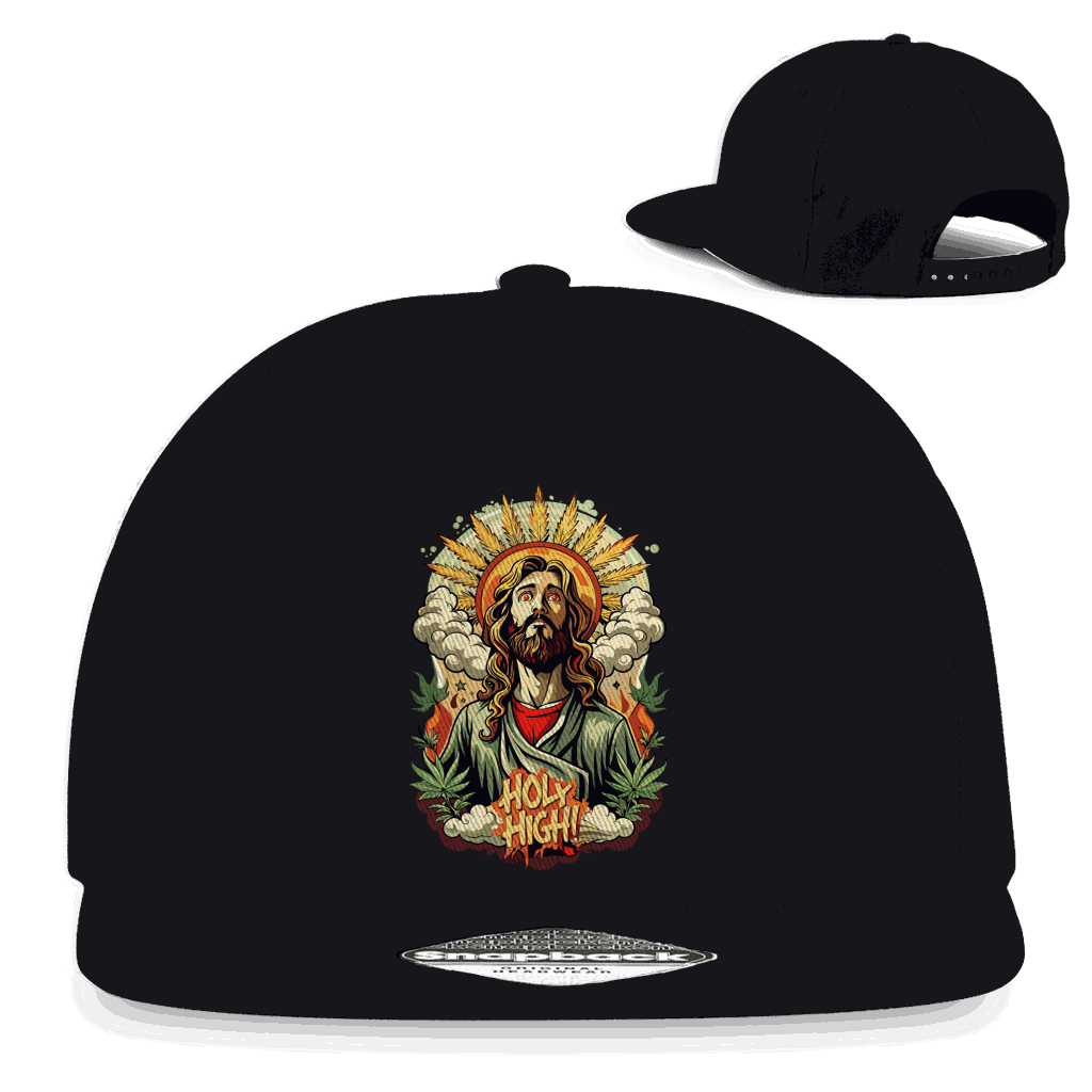 Snapback Rapper Cap - Oh Holy High! | Division420®