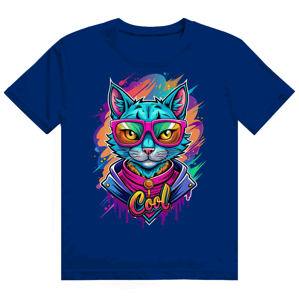 Heavy Cotton T-Shirt - Cat Cool | Division420®