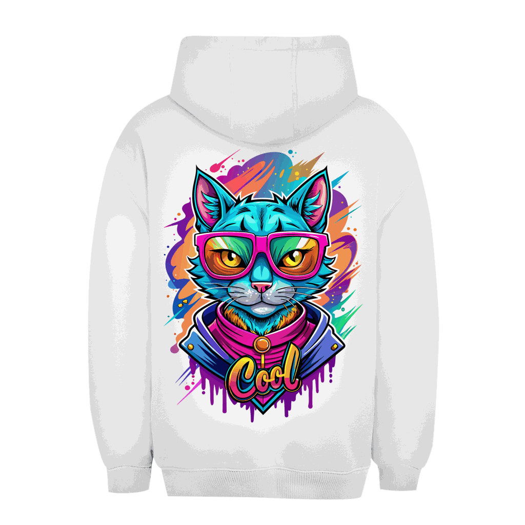 Unisex Oversize Hoodie - Cat Cool | Division420®