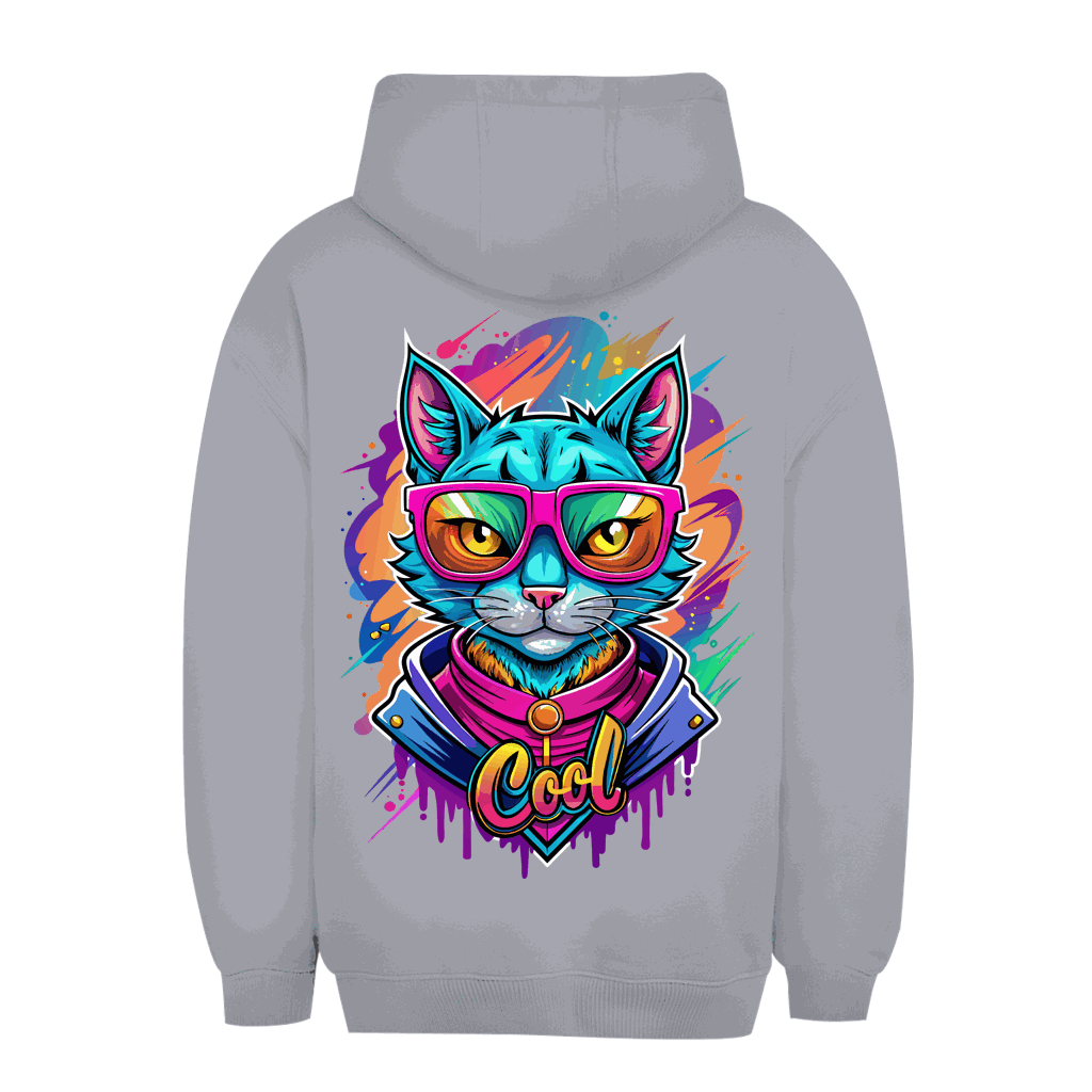 Unisex Oversize Hoodie - Cat Cool | Division420®