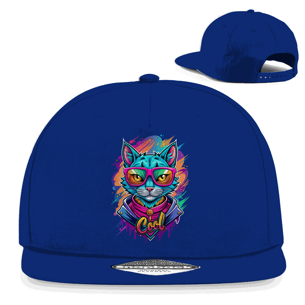Snapback Rapper Cap - Cat Cool | Division420®