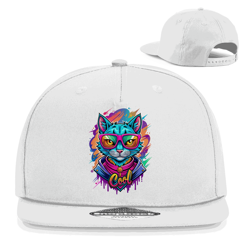 Snapback Rapper Cap - Cat Cool | Division420®