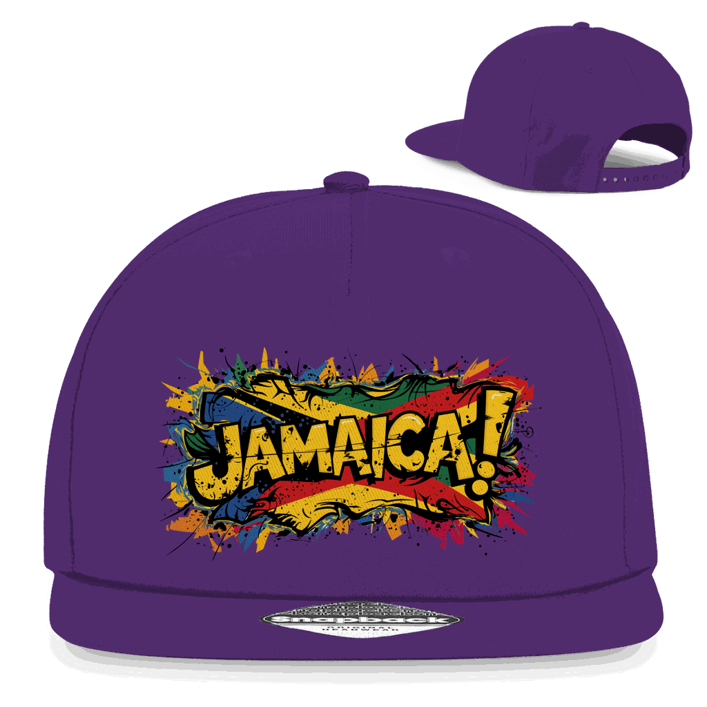Snapback Rapper Cap - Jamaica | Division420®