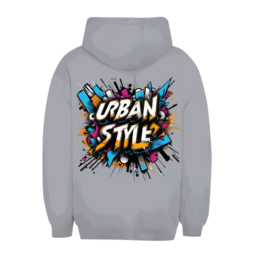 Unisex Oversize Hoodie in Urban Style mit Kapuze und Kängurutasche von Division420