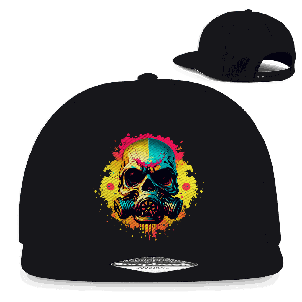 Division420 Snapback Cap Fallout aus Baumwoll-Twill mit flachem Schirm und Snapback-Verschluss im Streetwear-Stil