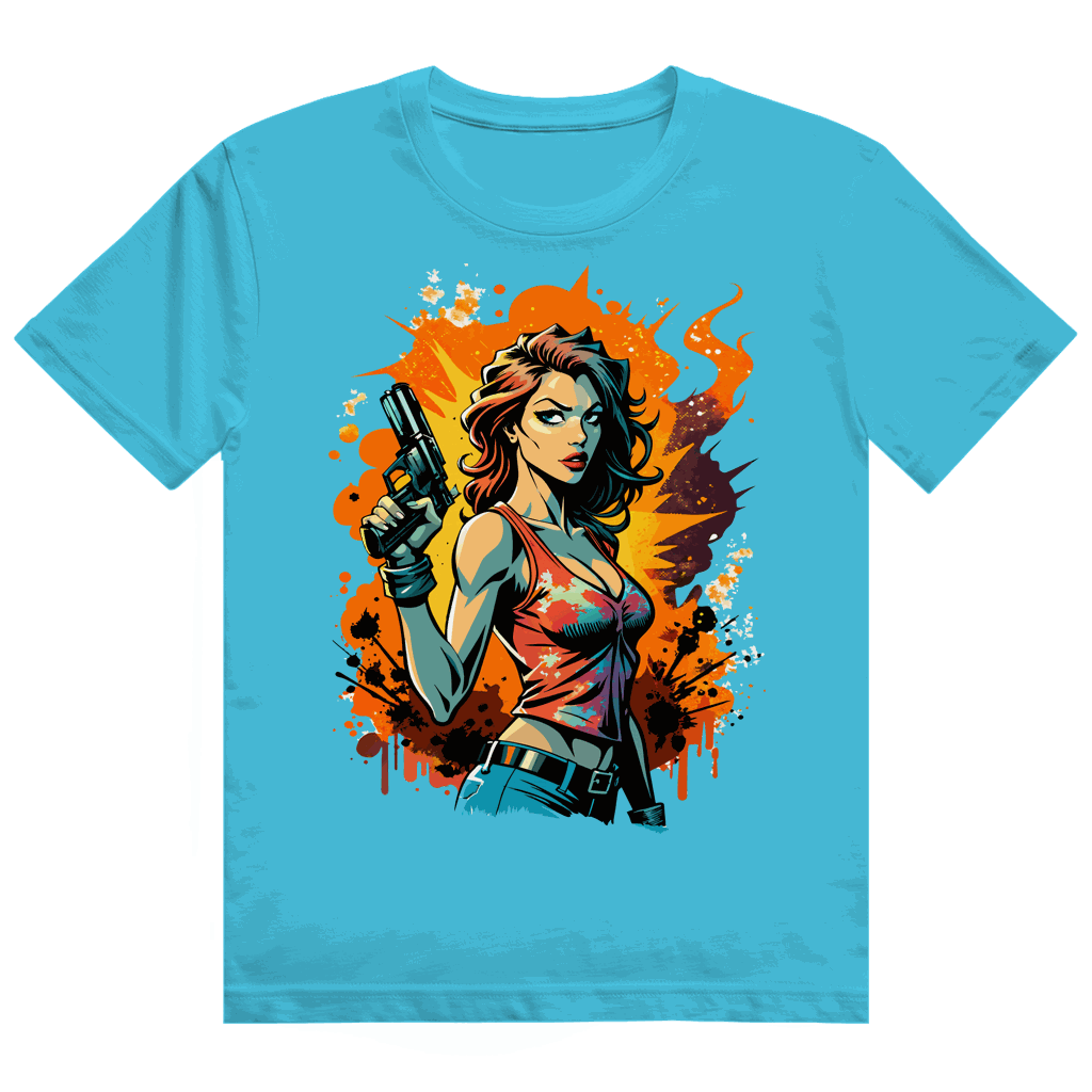 Heavy Cotton T-Shirt - Bad Girl | Division420®
