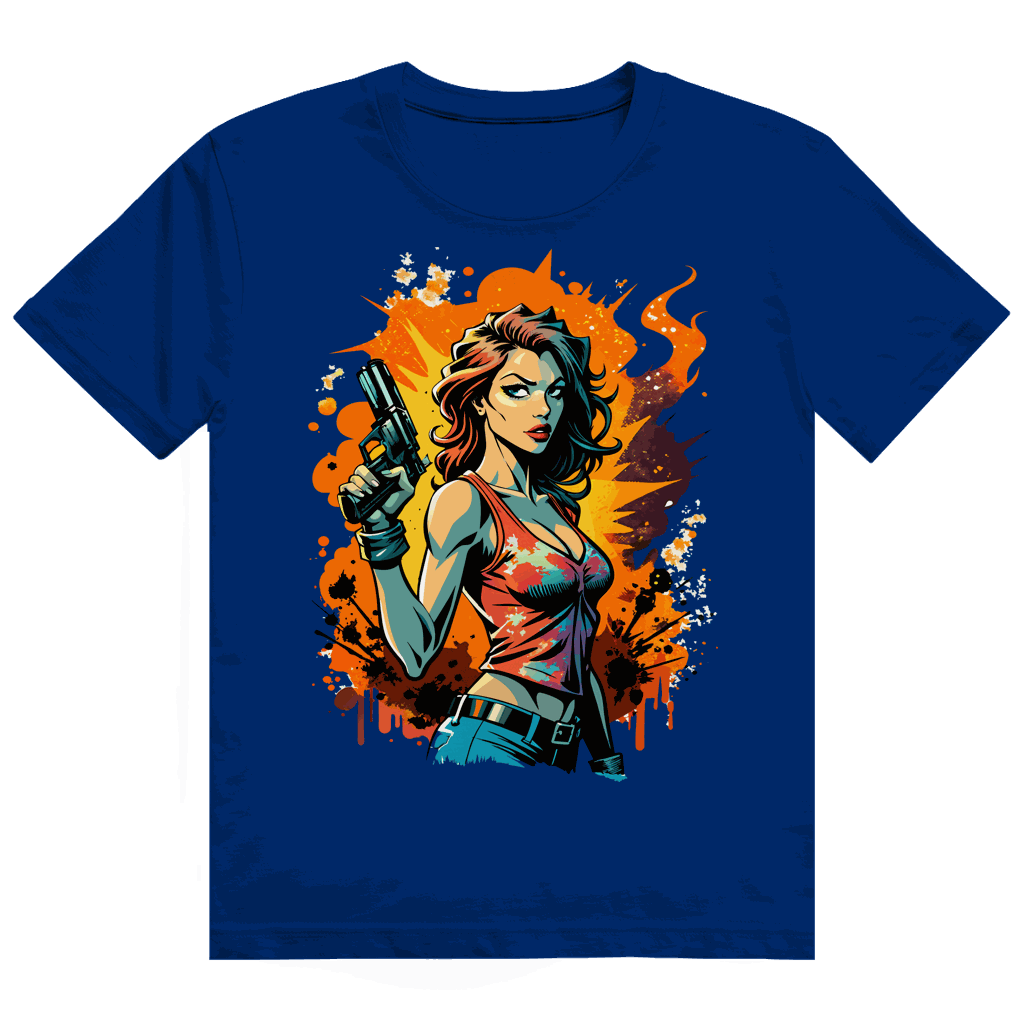 Heavy Cotton T-Shirt - Bad Girl | Division420®