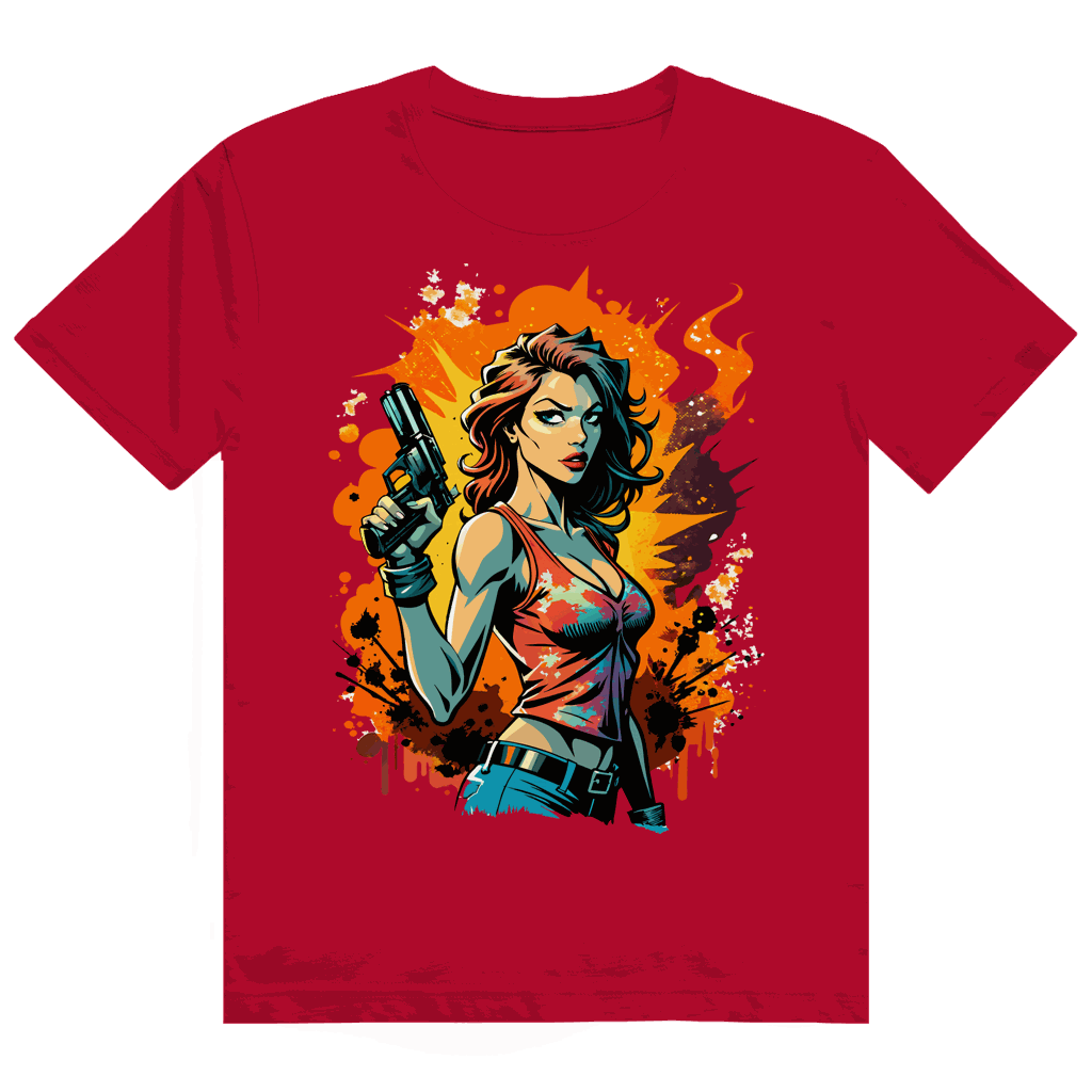 Heavy Cotton T-Shirt - Bad Girl | Division420®