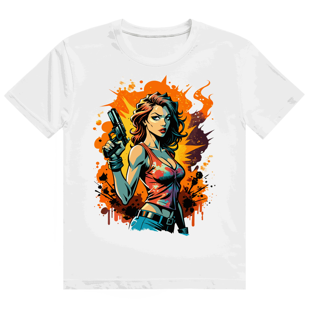 Heavy Cotton T-Shirt - Bad Girl | Division420®