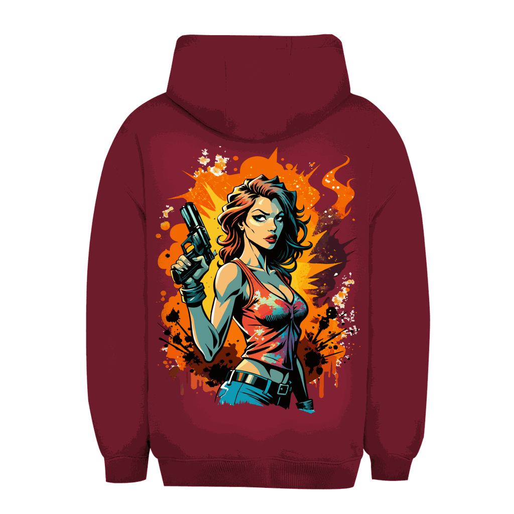 Unisex Oversize Hoodie - Bad Girl | Division420®