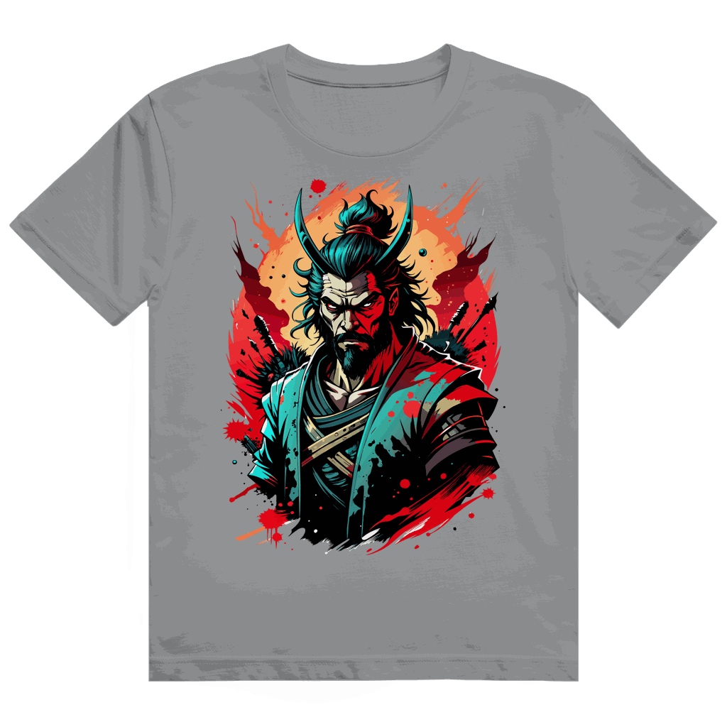 Division420 Heavy Cotton T-Shirt Samurai aus 100% Baumwolle mit modernem Tubular Fit und nachhaltiger Herstellung