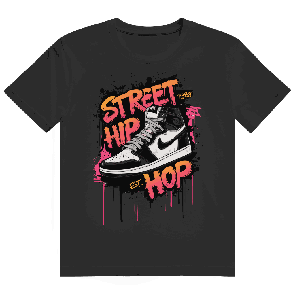 Heavy Cotton T-Shirt - Street Hip Hop Art Print | Division420®