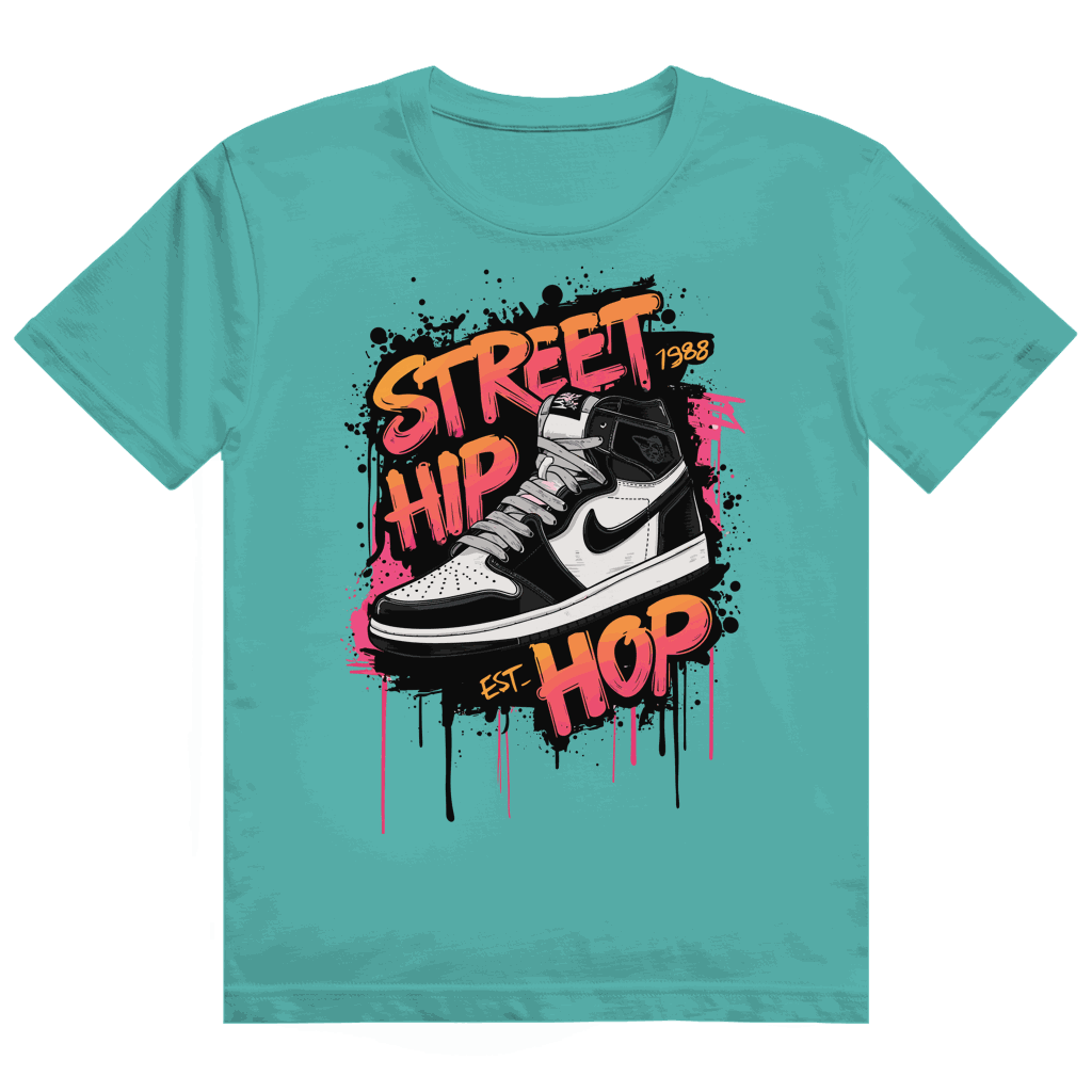 Heavy Cotton T-Shirt - Street Hip Hop Art Print | Division420®