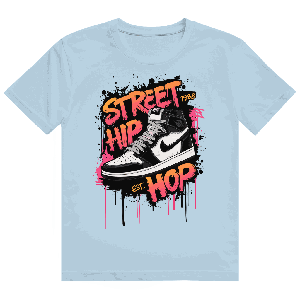 Heavy Cotton T-Shirt - Street Hip Hop Art Print | Division420®