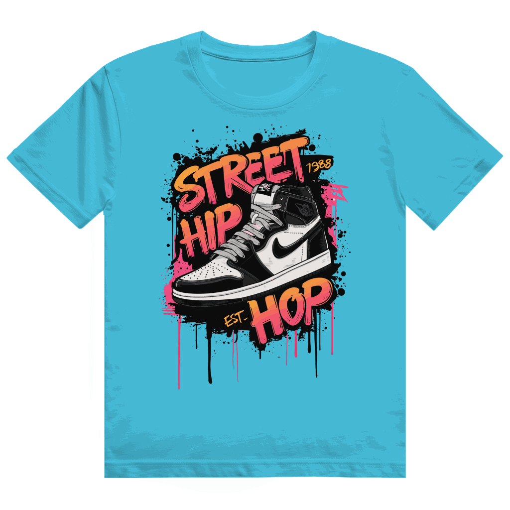 Heavy Cotton T-Shirt - Street Hip Hop Art Print | Division420®