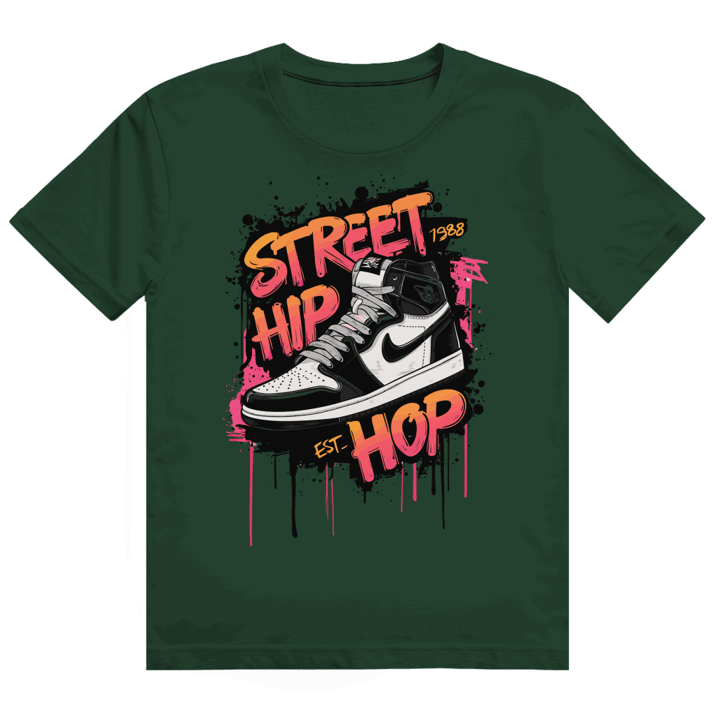 Heavy Cotton T-Shirt - Street Hip Hop Art Print | Division420®