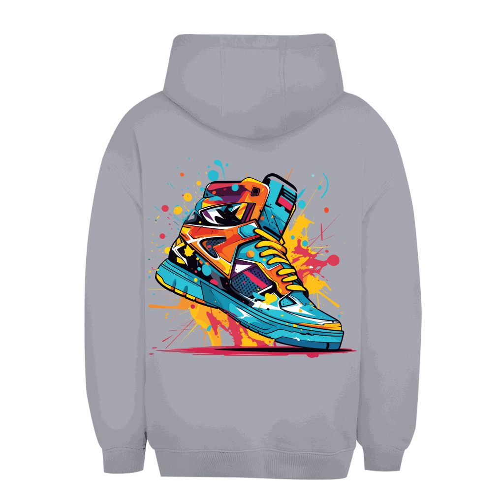 Unisex Oversize Hoodie von Division420 mit Street Hip Hop Art Print und nachhaltigem Design
