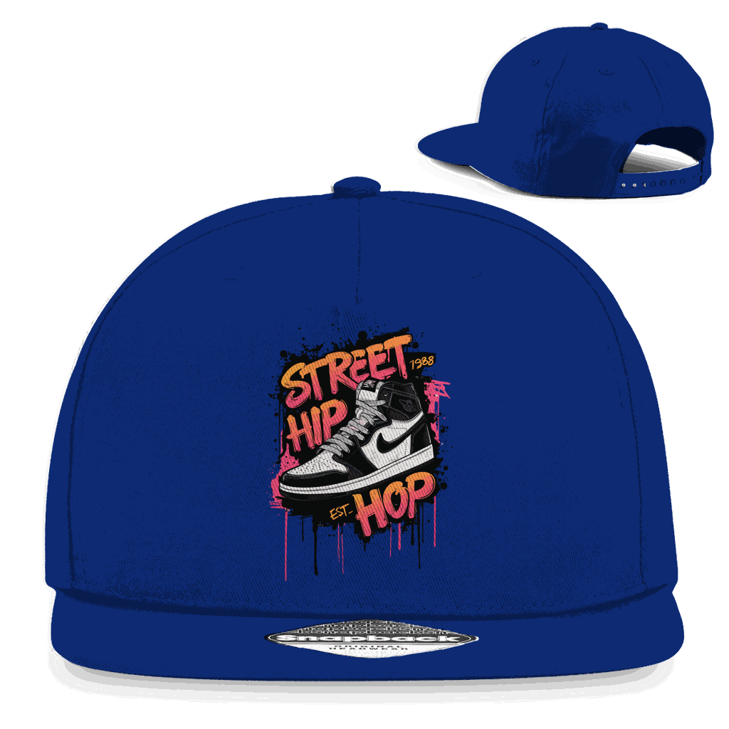 Snapback Rapper Cap - Street Hip Hop Art Print | Division420®