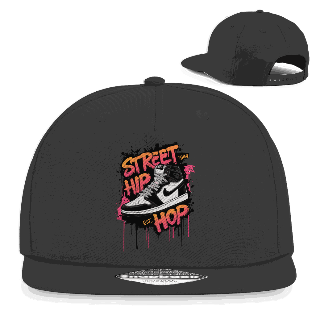 Snapback Rapper Cap - Street Hip Hop Art Print | Division420®