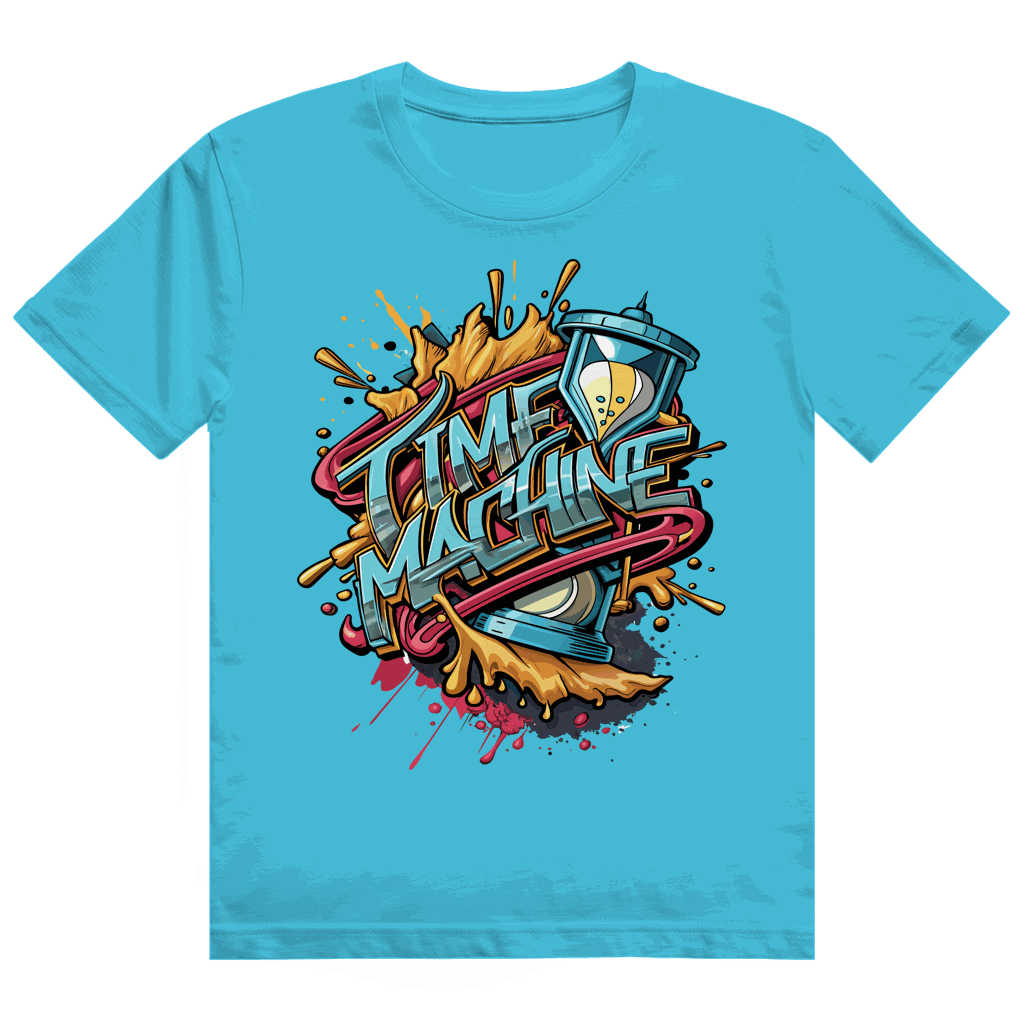 Heavy Cotton T-Shirt - Time Machine | Division420®