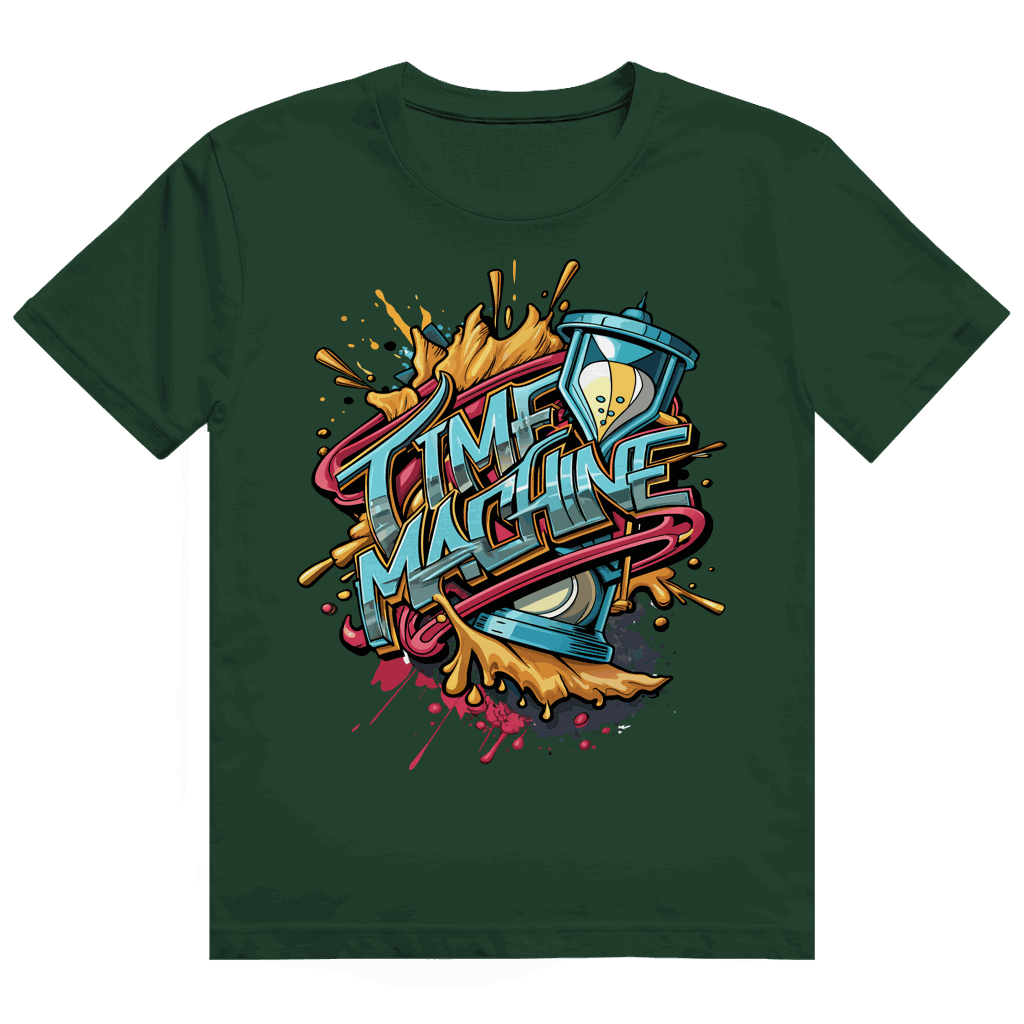 Heavy Cotton T-Shirt - Time Machine | Division420®