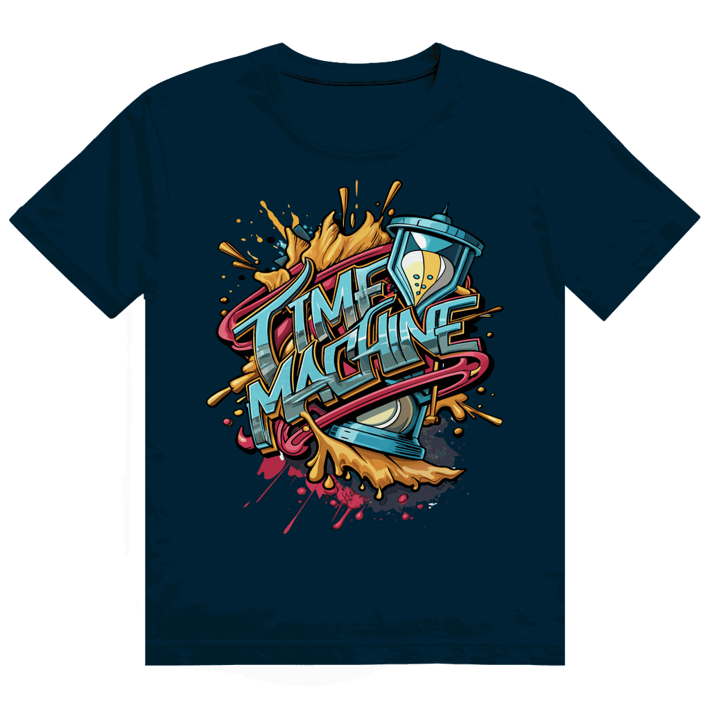 Heavy Cotton T-Shirt - Time Machine | Division420®