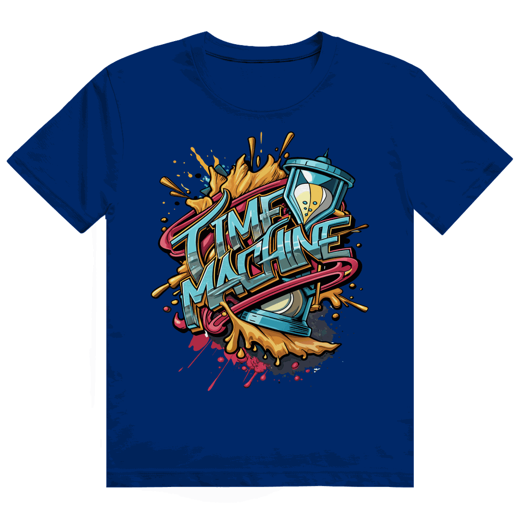 Heavy Cotton T-Shirt - Time Machine | Division420®