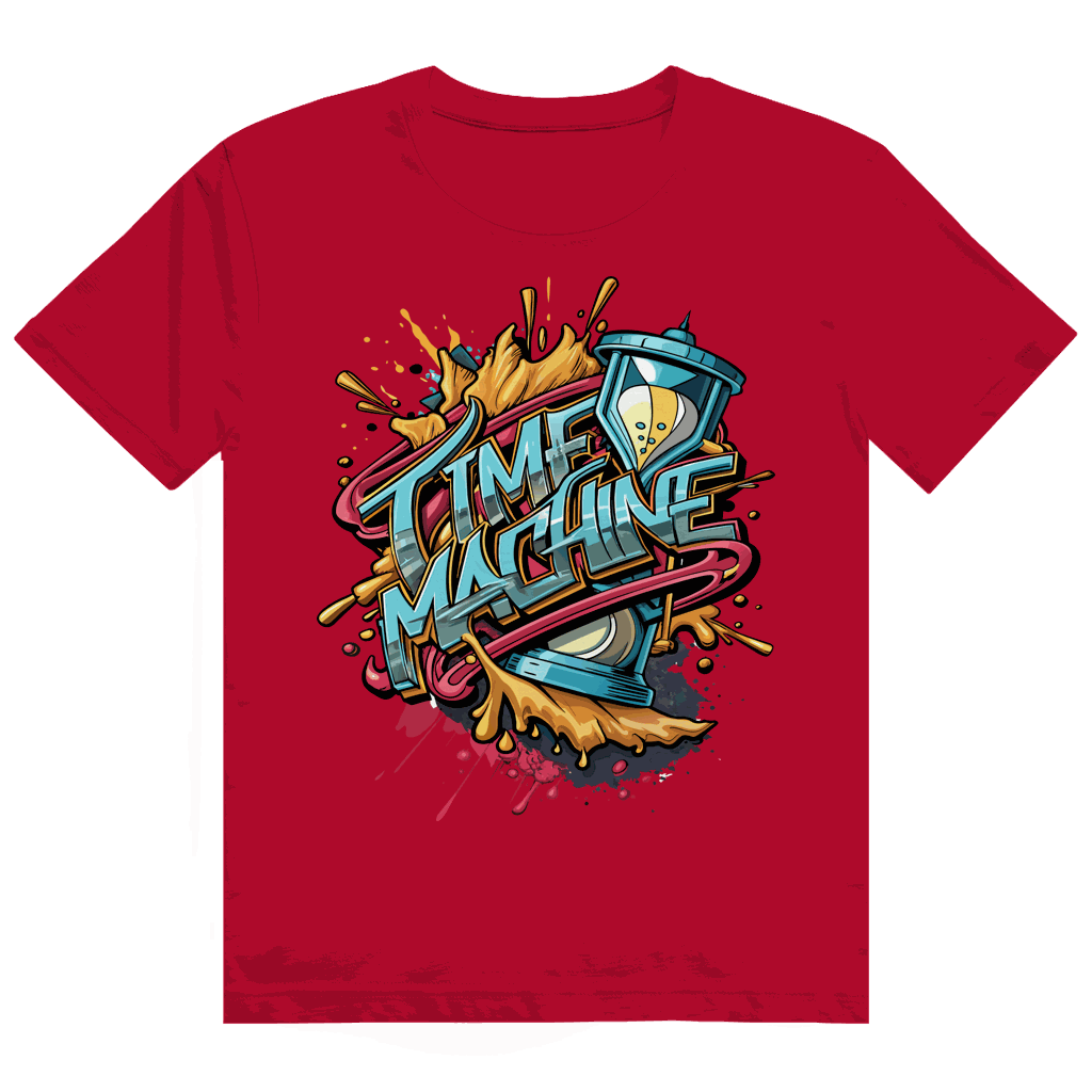 Heavy Cotton T-Shirt - Time Machine | Division420®