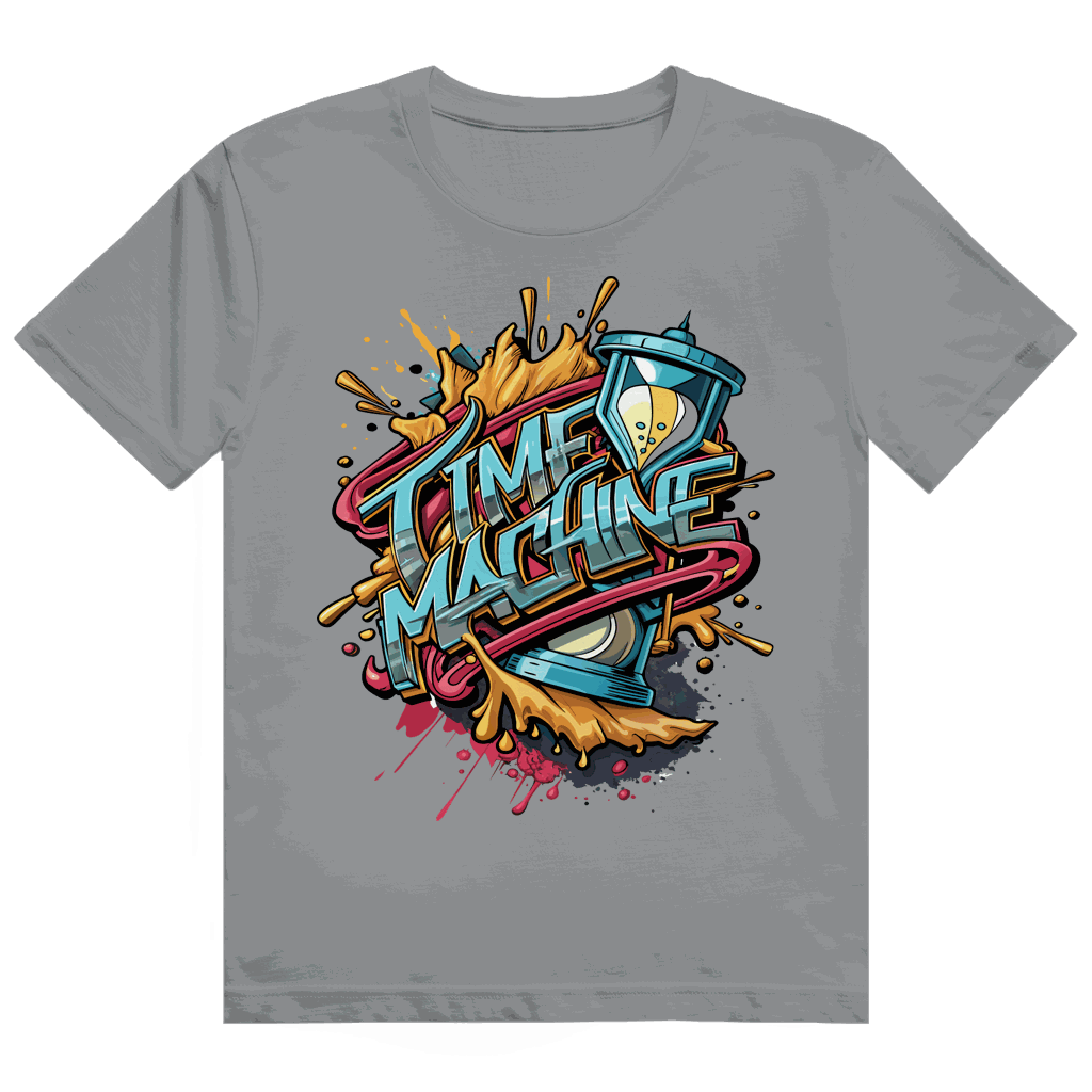 Heavy Cotton T-Shirt - Time Machine | Division420®