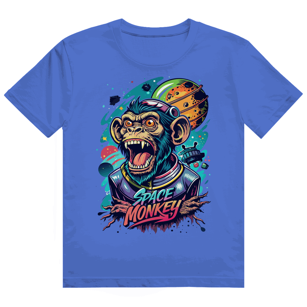 Heavy Cotton T-Shirt - Space Monkey | Division420®