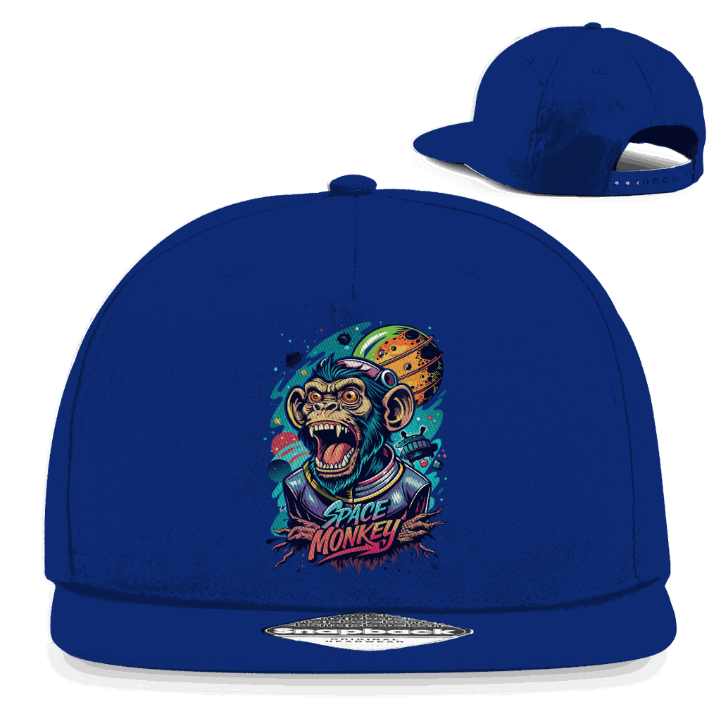 Snapback Rapper Cap - Space Monkey | Division420®