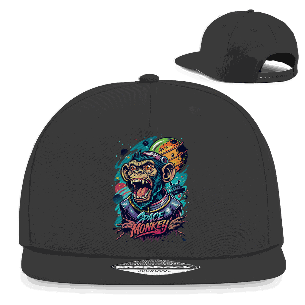 Snapback Rapper Cap - Space Monkey | Division420®
