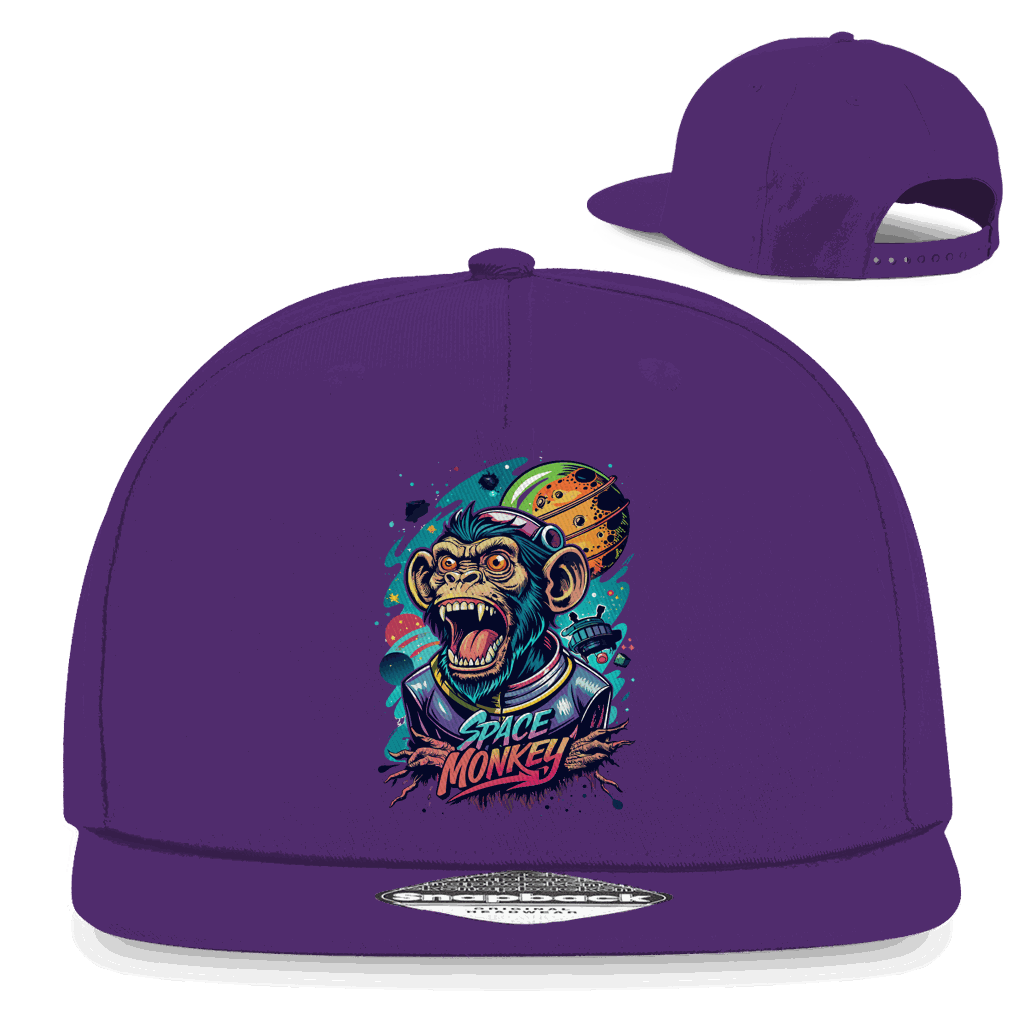 Snapback Rapper Cap - Space Monkey | Division420®